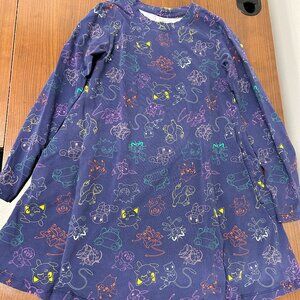 Hanna Andersson Girls Pokemon Dress size 8/130